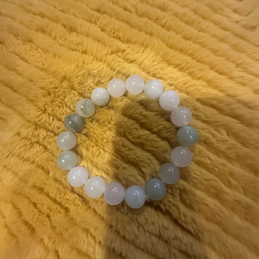 Light Green Gemstone Bracelet